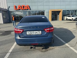 2017 Lada (ВАЗ) Vesta I, синий, 747000 рублей, вид 5
