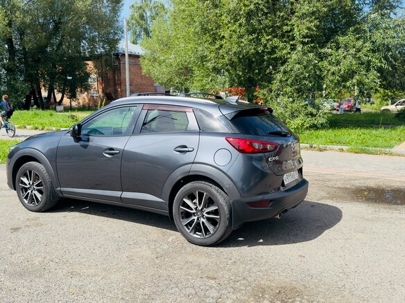 2015 Mazda CX-3 I, серый, 1197000 рублей - вид 9
