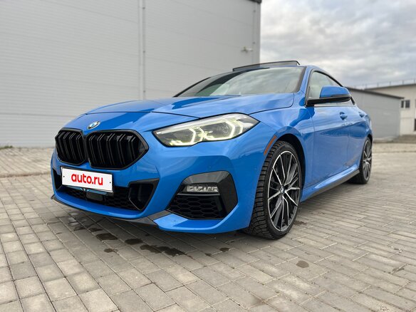 2020 BMW 2 серии 228i xDrive F44, голубой - вид 3