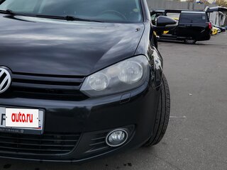 2012 Volkswagen Golf VI, чёрный, 900000 рублей, вид 3