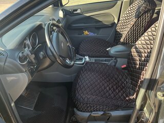 2008 Ford Focus II Рестайлинг, чёрный, 515000 рублей, вид 5