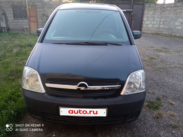 2005 Opel Meriva A, зелёный, 418000 рублей - вид 2