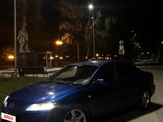 2006 Mazda 6 I (GG) Рестайлинг, синий, 410000 рублей, вид 2