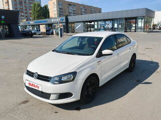 2011 Volkswagen Polo V, белый, 845000 рублей, вид 1