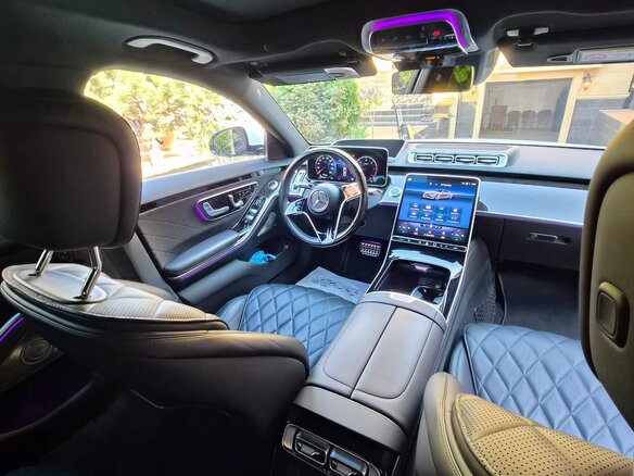 2022 Mercedes-Benz S-Класс 400 d 4MATIC VII (W223), белый, 9800000 рублей - вид 10