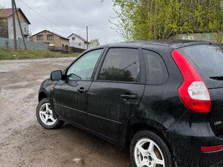 2015 Lada (ВАЗ) Kalina II, чёрный, 160000 рублей, вид 4