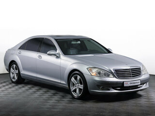 2006 Mercedes-Benz S-Класс 500 V (W221), серебристый, 909000 рублей, вид 3