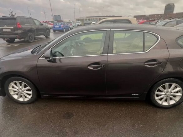 2013 Lexus CT 200h I, коричневый, 1350000 рублей - вид 3