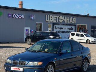 2002 BMW 3 серии 318i IV (E46) Рестайлинг, синий, 650000 рублей, вид 1