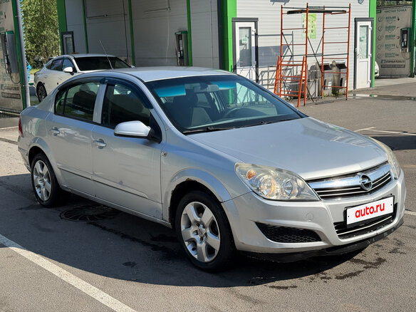 2008 Opel Astra H Рестайлинг, серебристый - вид 1