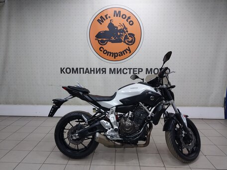 2014 Yamaha MT-07 (FZ-07), белый, 590000 рублей, вид 1