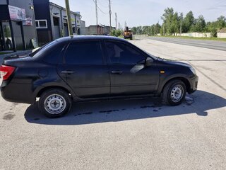2015 Lada (ВАЗ) Granta I, чёрный, 280000 рублей, вид 2