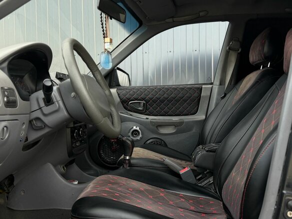 2008 Hyundai Accent ТагАЗ II, чёрный - вид 4