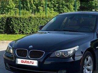 2008 BMW 5 серии 528i V (E60/E61) Рестайлинг, синий, 1400000 рублей, вид 5