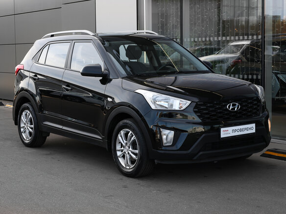 2020 Hyundai Creta I Рестайлинг, чёрный - вид 2