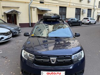 2017 Dacia Logan II Рестайлинг, синий, 950000 рублей, вид 2