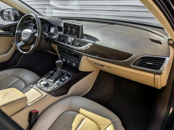 2014 Audi A6 IV (C7), чёрный, 1550000 рублей - вид 10