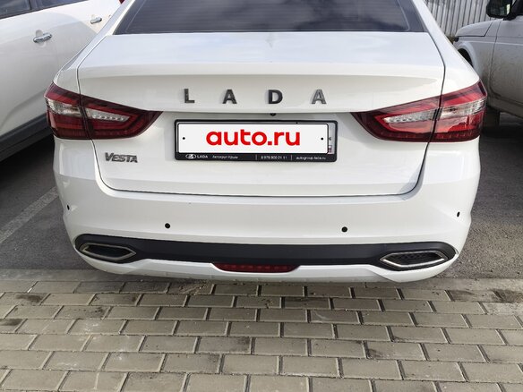 2023 Lada (ВАЗ) Vesta I Рестайлинг (NG), белый, 1200000 рублей - вид 1