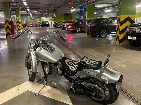 2004 Harley-Davidson Softail Standard, серебристый, 720000 рублей - вид 9