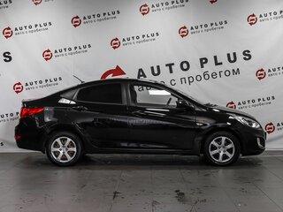 2011 Hyundai Solaris I, чёрный, 799000 рублей, вид 5