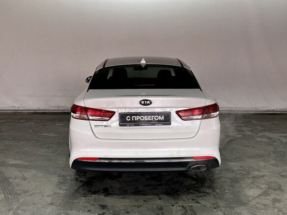 2017 Kia Optima IV, белый, 1430000 рублей - вид 4