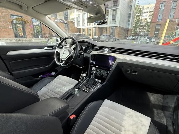 2019 Volkswagen Passat DSG7 B8, белый - вид 20