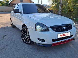2008 Lada (ВАЗ) Priora I, белый, 230000 рублей, вид 5