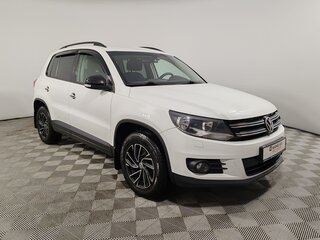 2014 Volkswagen Tiguan I Рестайлинг, белый, 1245000 рублей, вид 3