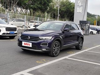 2023 Volkswagen T-Roc I (China Market) Рестайлинг, синий, 1390444 рублей, вид 1