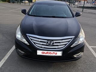 2012 Hyundai Sonata VI (YF), чёрный, 890000 рублей, вид 2