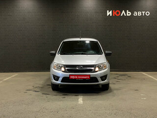 2015 Lada (ВАЗ) Granta I, серебристый, 550000 рублей, вид 2