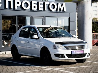 2011 Renault Logan I Рестайлинг, белый, 545000 рублей, вид 3
