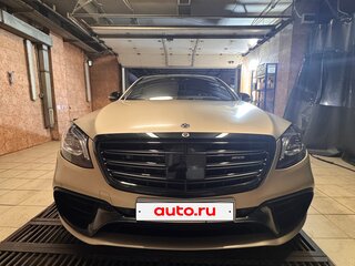 2019 Mercedes-Benz S-Класс AMG 63 AMG Long III (W222, C217) Рестайлинг, серебристый, 8300000 рублей, вид 3
