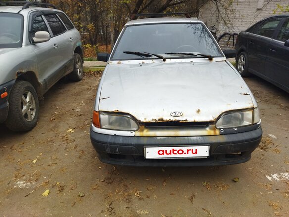 2008 Lada (ВАЗ) 2114, серебристый, 45000 рублей - вид 1