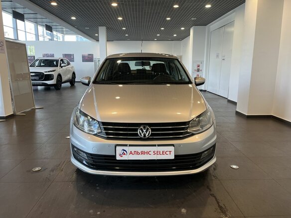 2019 Volkswagen Polo V Рестайлинг, серый, 1210000 рублей - вид 7