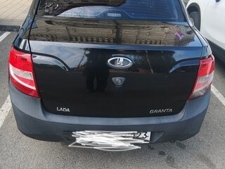 2012 Lada (ВАЗ) Granta I, серебристый, 280000 рублей, вид 5