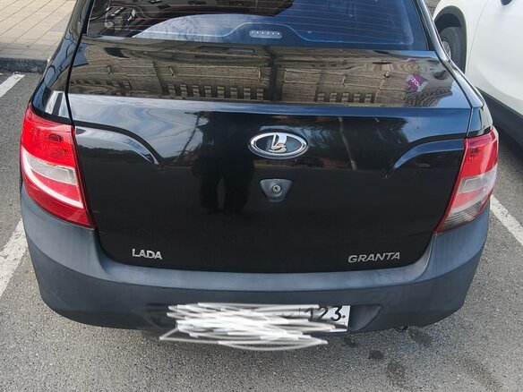 2012 Lada (ВАЗ) Granta I, серебристый, 280000 рублей - вид 4