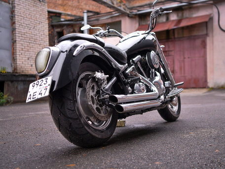 2005 Kawasaki VN2000 Vulcan, чёрный, 750000 рублей, вид 1