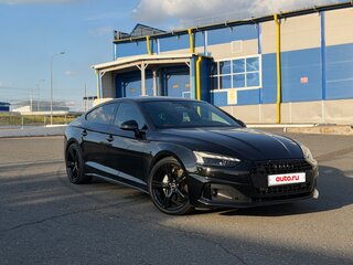 2020 Audi A5 Sportback 45 TFSI II (F5) Рестайлинг, чёрный, 3990000 рублей, вид 1