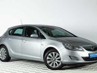 2012 Opel Astra J Рестайлинг, серебристый, 1029000 рублей, вид 1