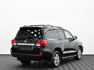 2013 Toyota Land Cruiser 200 Series Рестайлинг 1, чёрный, 3399000 рублей, вид 4