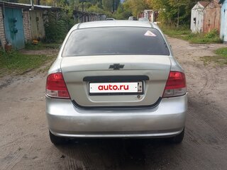 2004 Chevrolet Aveo I, серебристый, 125000 рублей, вид 4