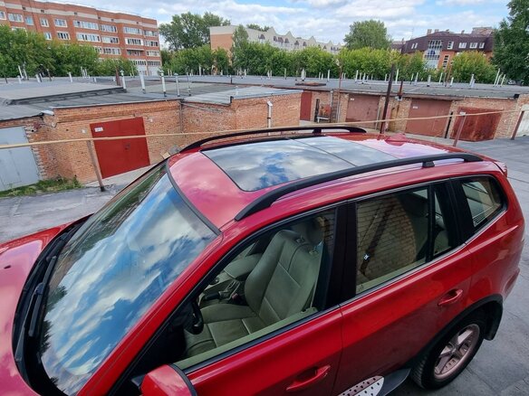2007 BMW X3 30i I (E83) Рестайлинг, красный, 1269000 рублей - вид 6