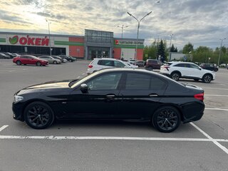 2017 BMW 5 серии 520d VII (G30/G31/G38), чёрный, 2800000 рублей, вид 4