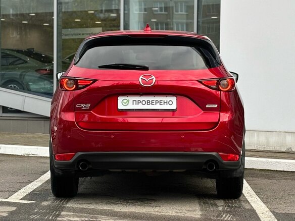 2017 Mazda CX-5 II, красный - вид 4