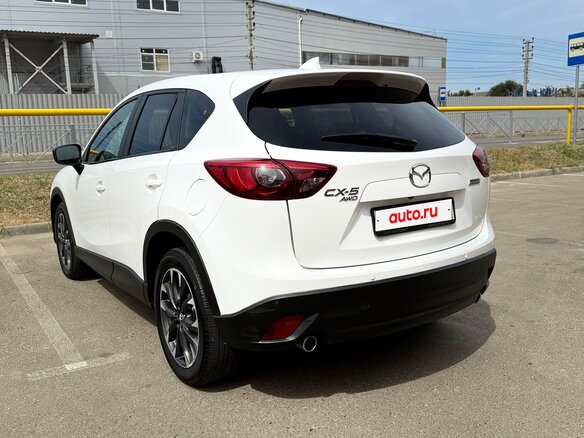 2016 Mazda CX-5 I Рестайлинг, белый, 1820000 рублей - вид 6