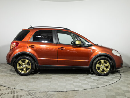 2010 Suzuki SX4 I (Classic) Рестайлинг, оранжевый, 829700 рублей, вид 4