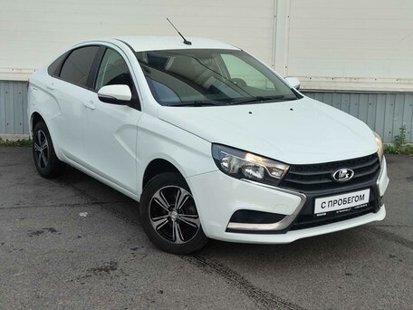 2020 Lada (ВАЗ) Vesta I, белый, 895000 рублей, вид 3