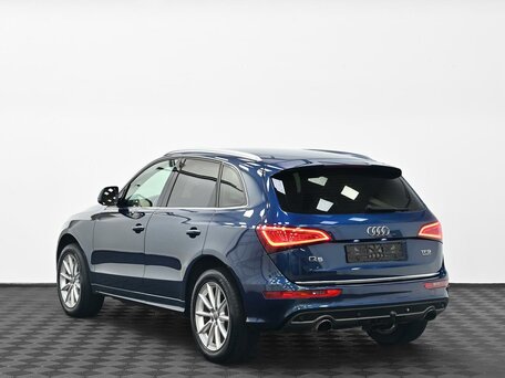 2016 Audi Q5 I (8R) Рестайлинг, синий, 1945000 рублей, вид 2