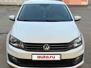 2018 Volkswagen Polo V Рестайлинг, белый, 1479000 рублей, вид 1